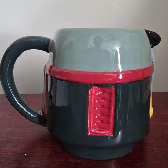 Disney Star Wars Boba Fett 20 oz Ceramic Sculpted Mug - Picture 6 of 7